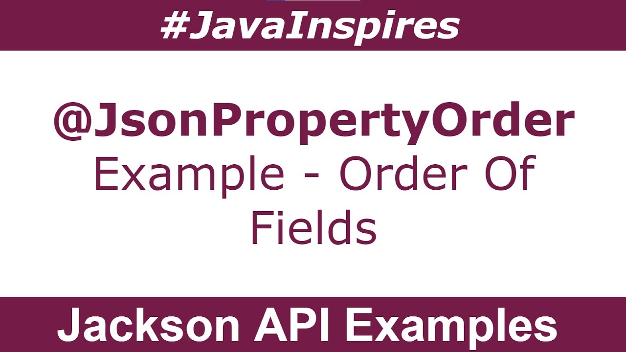 Jsonproperty