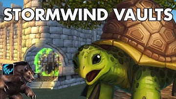 Druid Tanking in Stormwind Vaults - Turtle WoW Custom Content Level 60 5-Man Dungeon Review
