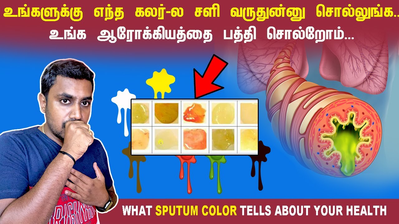 உங்களுக்கு எந்த கலர்-ல சளி வருதுன்னு சொல்லுங்க.. உங்க ஆரோக்கியத்தை பத்தி ஒன்னு சொல்றோம்.