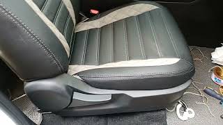 Seat Cover for ISUZU MUX, Installation