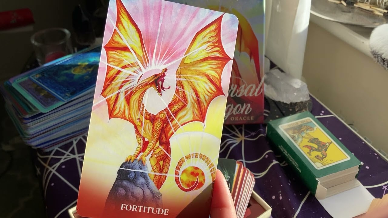 The Dragon Oracle Card For 2026 is… ❤️🪽🙏