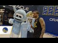 Manchester City Treble Tour Visits Gary Payton II at Chase Center
