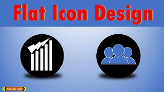 How to make Flat Icon in PowerPoint | PowerPoint Design Tutorial | Kimsan Tech