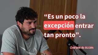 Javi Ríos  8 meses opositando para ser bombero