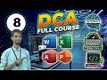 DCA FULL COURSE II DAY - 08 II INSERT TAB II CREATING TABLE II
