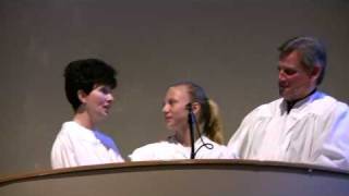 Emily's baptism