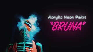 "Acrylic Neon Paint" • feat. Bruna Nessif screenshot 4