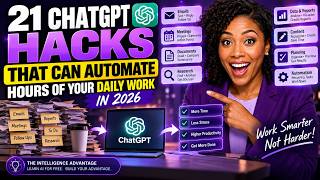 21 ChatGPT Hacks That Can Automate Hours of Your Daily Work in 2026