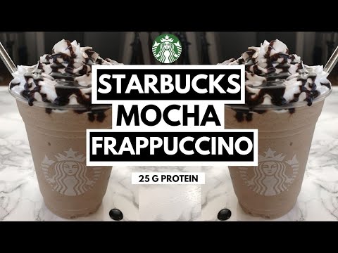 Starbucks Mocha Frappuccino | Mocha Frappuccino Recipe | High Protein Recipes