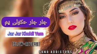 Jar Jar Khukli Yam 😍 Pashto Song|slowed+Reverb @ghamezeest9586