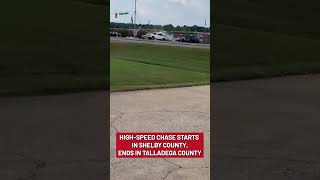 High-speed chase ends in crash, arrest in Sylacauga