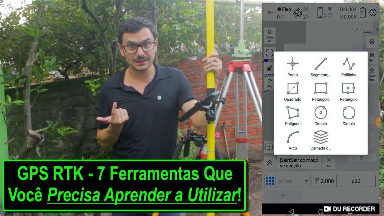 Aprenda a Utilizar 7 Ferramentas Avançadas do GPS RTK! - YouTube