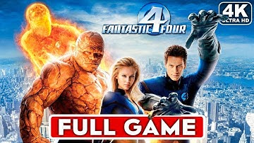 FANTASTIC FOUR Gameplay Walkthrough FULL GAME [4K ULTRA HD PS2] - No Commentary