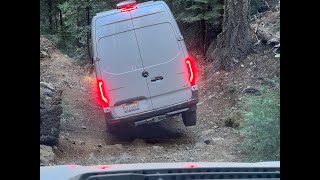 Sprinter Van Offroading, Poker Flat, October 2022