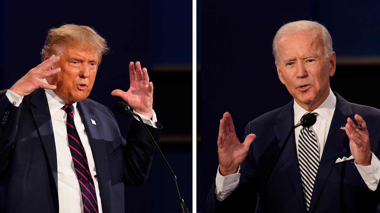 First Donald Trump vs. Joe Biden Presidential Debate (2020) - YouTube
