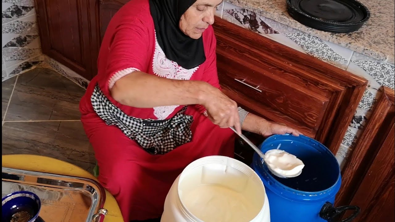 الرايب البلدي بطريقة لالة حادة + موضوع عمل خيري