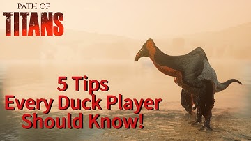 5 Tips And Tricks Duck Players MUST Know! - Path Of Titans
