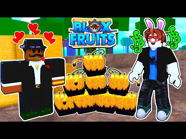 Como acordar frutas em massa em Blox Fruits