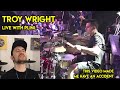 Drum Teacher reacts to Troy Wright (Plini - Selenium Forest Live)