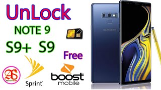Free UnLock | SAMSUNG | GALAXY NOTE 9 | SPRINT | BOOST-MOBILE screenshot 2