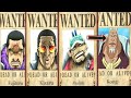 All Admirals Bounties In One Piece - One piece chapter 911+