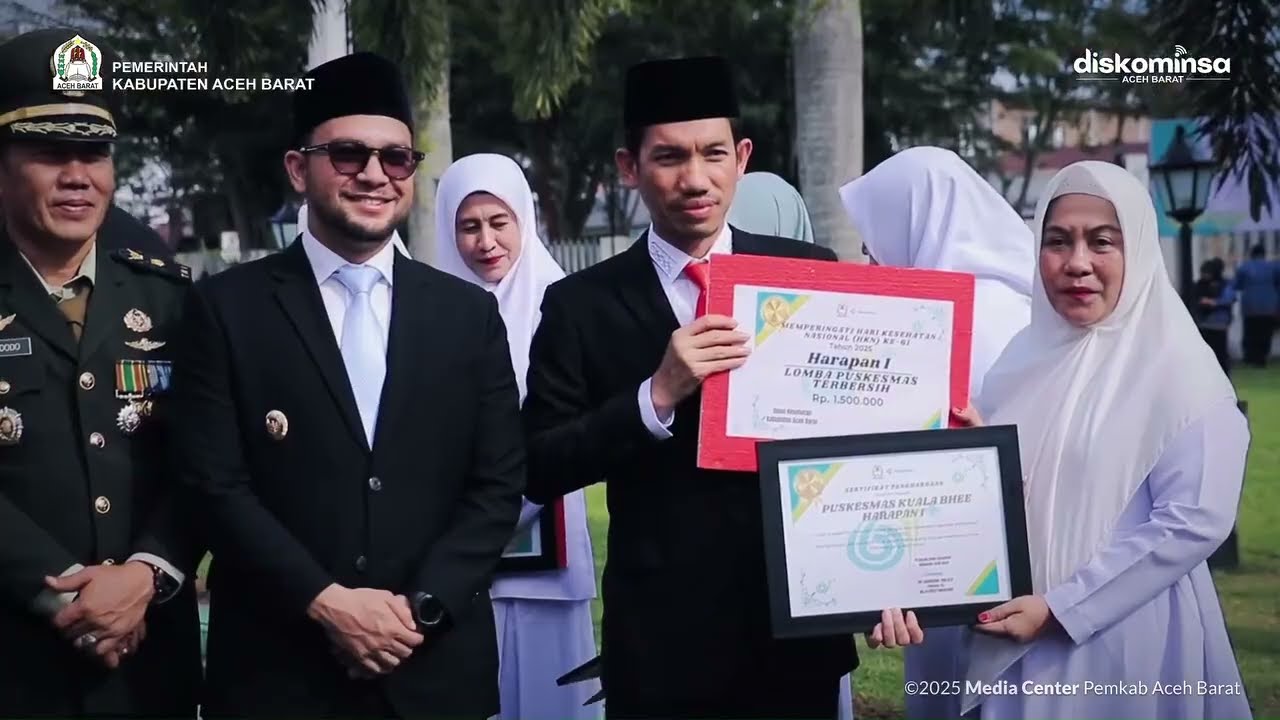 PERINGATAN HARI KESEHATAN NASIONAL - BUPATI ACEH BARAT 