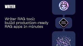 Build a custom RAG app in minutes with Writer AI Studio