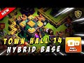 Desain Hybrid Base TH14 Terbaik 2025: Kokoh untuk Defense &amp; Efisien untuk Farming! - Clash of Clans