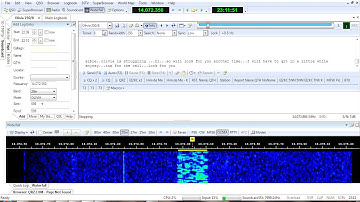 Olivia 250/8 digital mode decoded with HRD/DM780