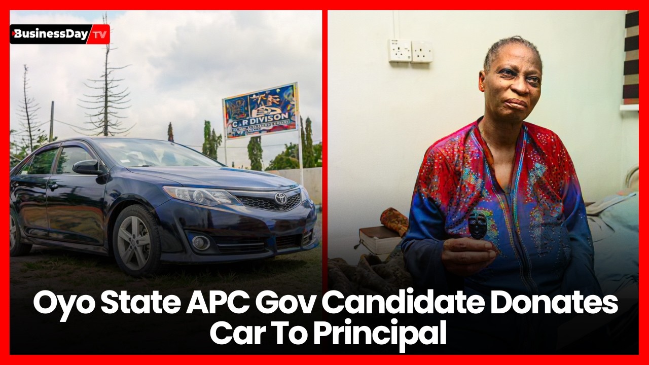Oyo State APC Governorship Candidate Donates Brand New Car To Principal
