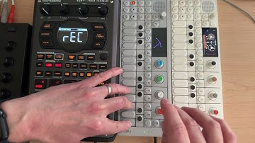 SP404 mk2 - Recording Synths Simultaneously