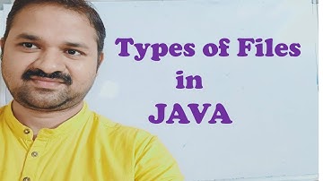 జావాలో ఫైళ్ల రకాలు || జావాలో ఫైల్ హ్యాండ్లింగ్ || OOP