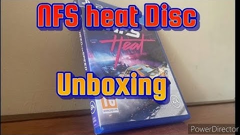 NFS Heat ps4 Disc Unboxing 💥ChillPSI