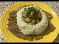 Pollo Al Curry  & Ensalada Frutas, Desde Ghana