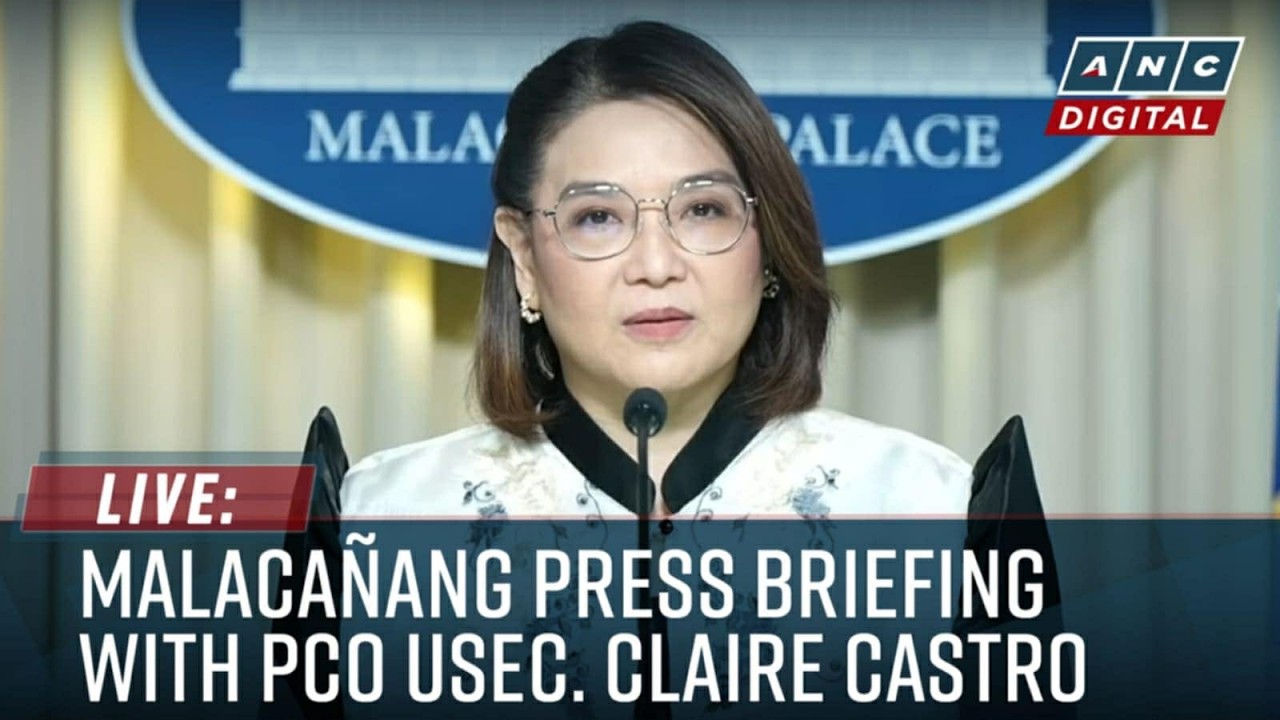 LIVE: Malacañang holds press briefing with PCO Usec. Claire Castro | February 26