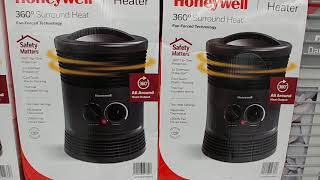 Honeywell Heaters At Walmart - Oct. 2019