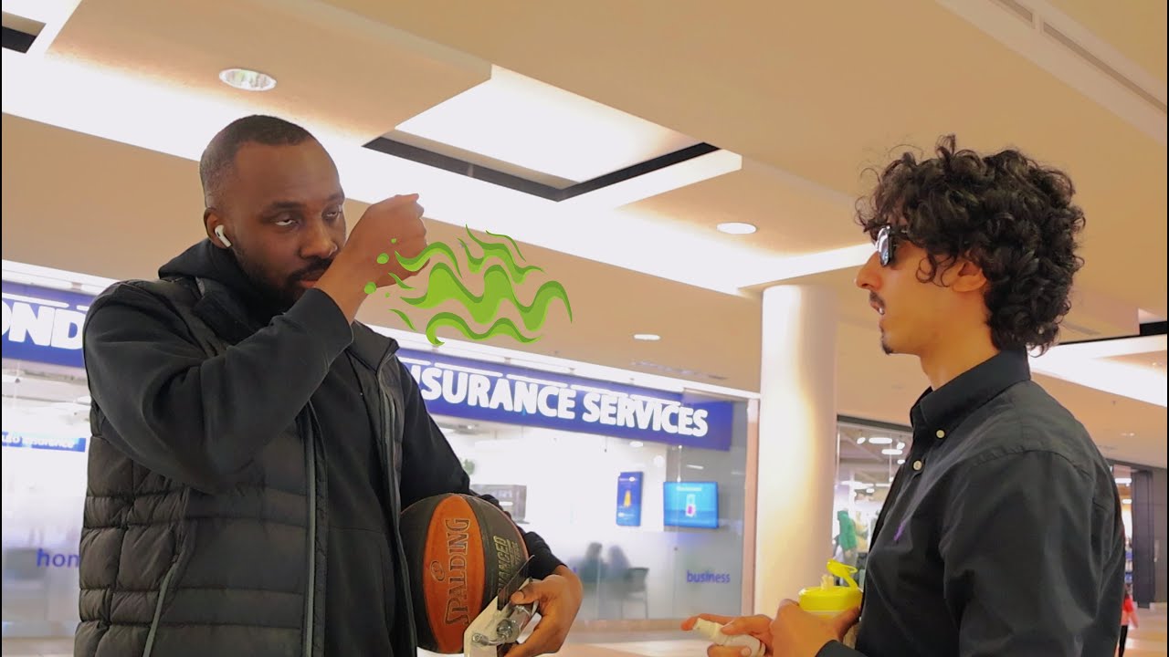 Образец одеколона, но это пердежный спрей...