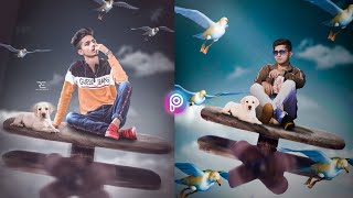 Airplane Photo Editing PicsArt Tutorial || Airplane plane photo Editing tutorial Step by screenshot 4