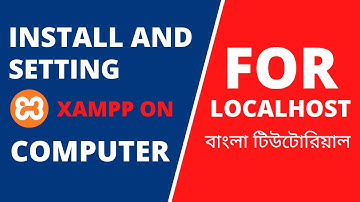 How to Install XAMPP Server on Windows 10 | For localhost Step by Step Setup | Bangla Tutorial-2021