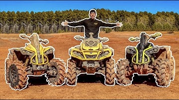 Can my Can-Am 850 KEEP UP with 1000cc BEASTS? *DEEP MUD*