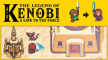 ‘Obi-Wan Kenobi’ as a Zelda game | Pixel Art Mockup