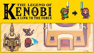 ‘ObiWan Kenobi’ as a Zelda game | Pixel Art Mockup