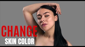 Change Skin Color with Photoshop 2024