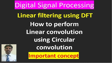 Linear Filtering using DFT