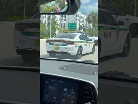 Miami Dade Police Dodge Charger #random #cars #cops #police #florida #miami #emergency #policecars