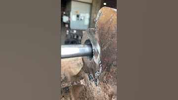 Line Boring the D10 Full-U Dozer Blade