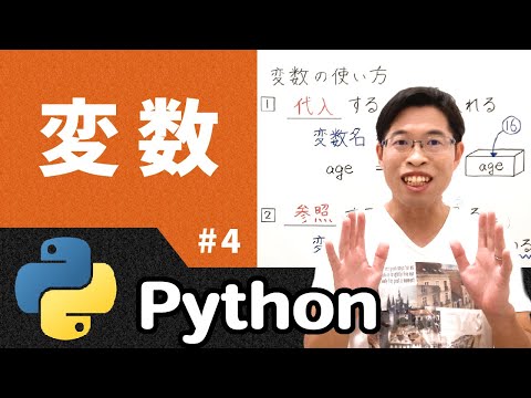 変数の使い方はこの２ステップで理解しよう【情報I基礎】Python 4