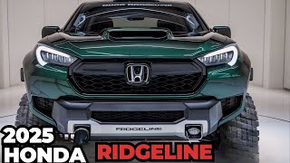 2025 Honda Ridgeline UnveiledThe Most  Powerfull Pickup