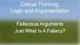 Video for Fallacies in critical thinking