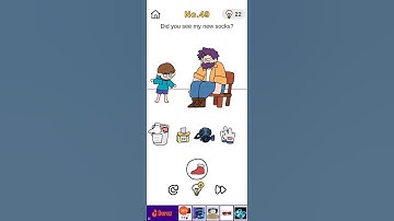 Brain out crazy find level 49 did you see my new clothes walkthrough with solution